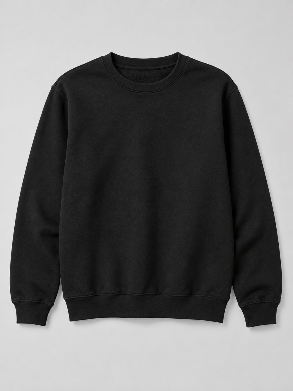 Siyah Basic Sweatshirt